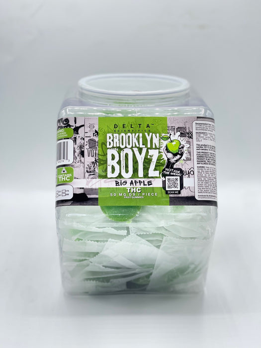 Big Apple - Brooklyn Boyz D9 Fruit Flavored Gummies (50MG)