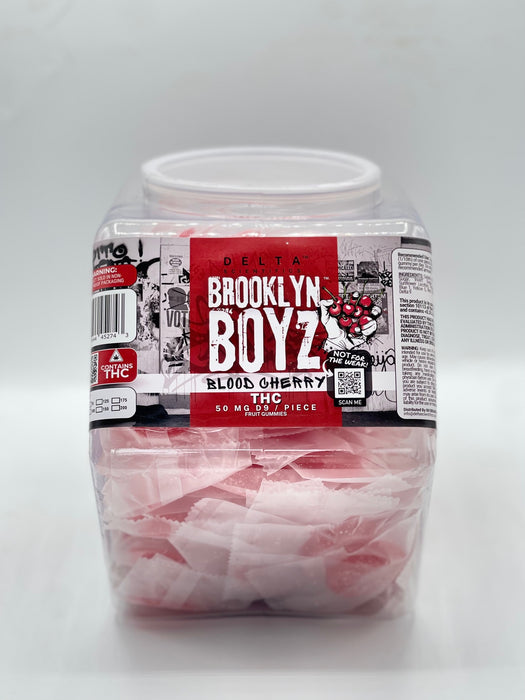 Blood Cherry - Brooklyn Boyz D9 Fruit Flavored Gummies (50MG)