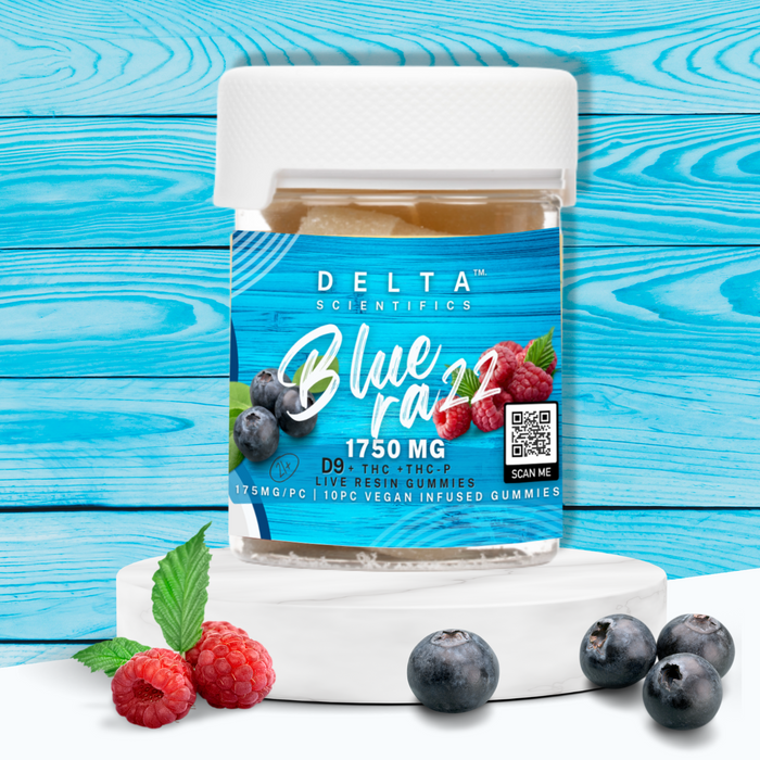 Delta Scientifics 1750 MG D9 + THC + THC-P Gummies