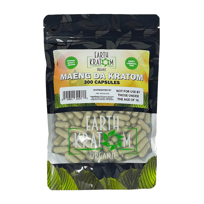Earth Kratom - 300 Count Capsule