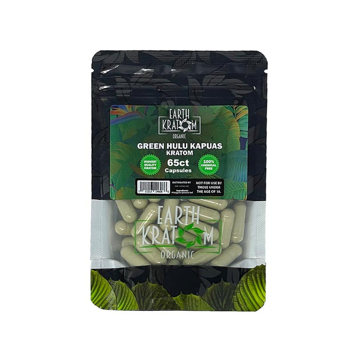 Earth Kratom -  65 Count Capsule