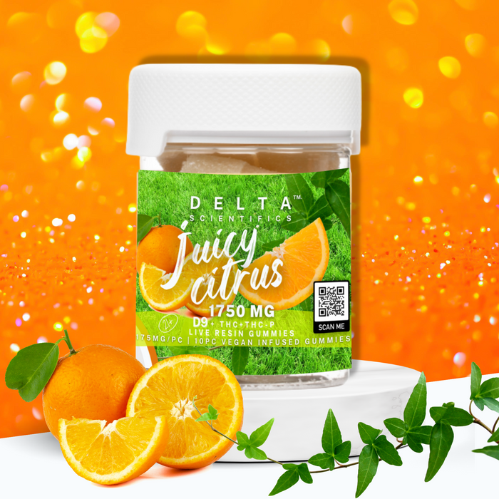 Delta Scientifics 1750 MG D9 + THC + THC-P Gummies