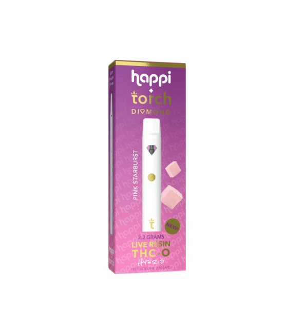 Happi X Torch (THC-O Diamond 2.2grams) - Disposable