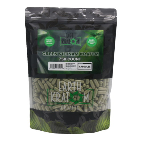 Earth Kratom - 750 Count Capsule