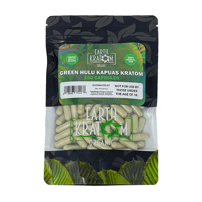 Earth Kratom -  150 Count Capsule