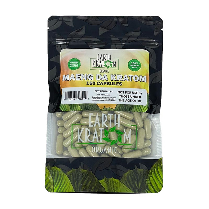 Earth Kratom -  150 Count Capsule