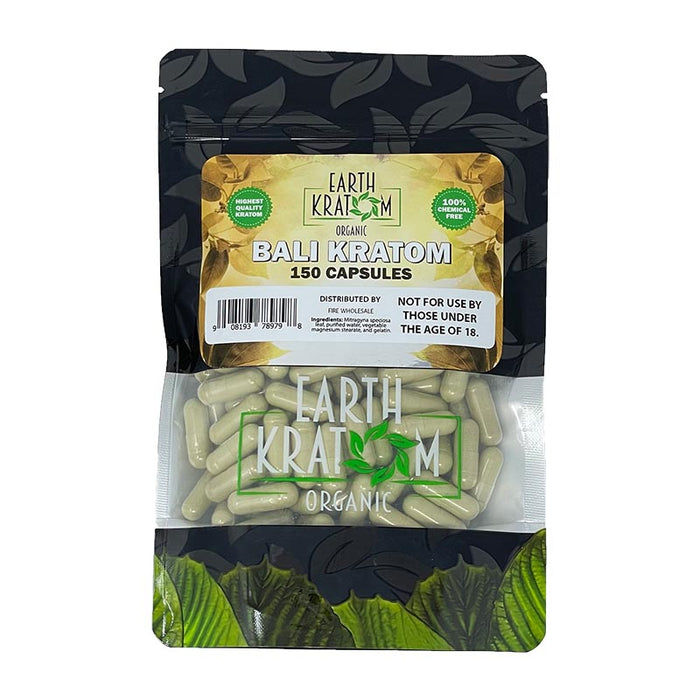 Earth Kratom -  150 Count Capsule