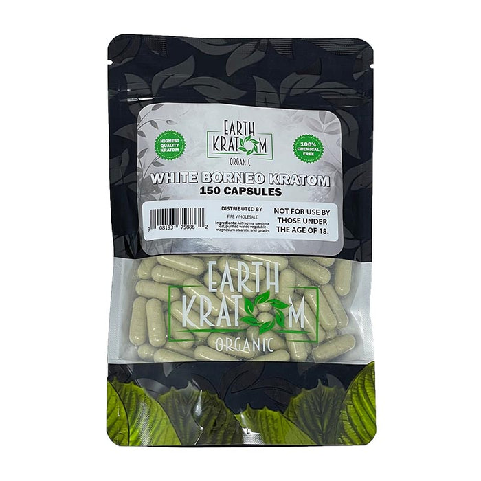 Earth Kratom -  150 Count Capsule