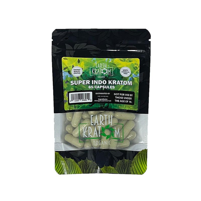 Earth Kratom -  65 Count Capsule