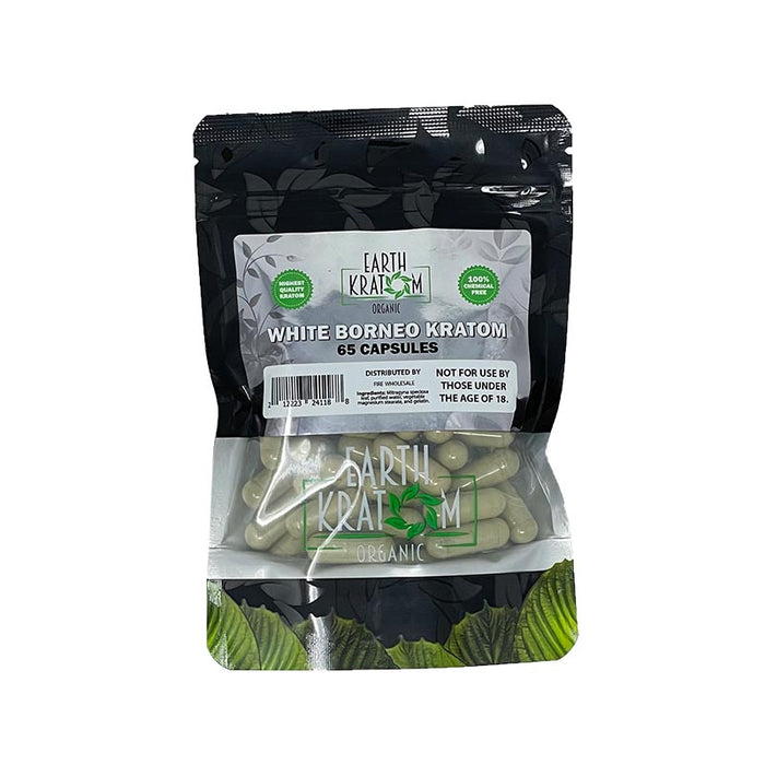 Earth Kratom -  65 Count Capsule