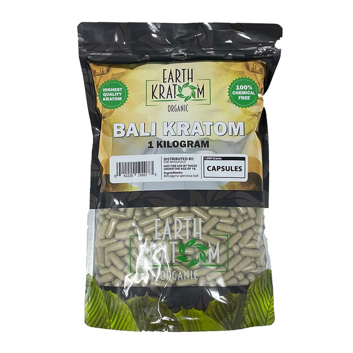 Earth Kratom - 1000 Count Capsule