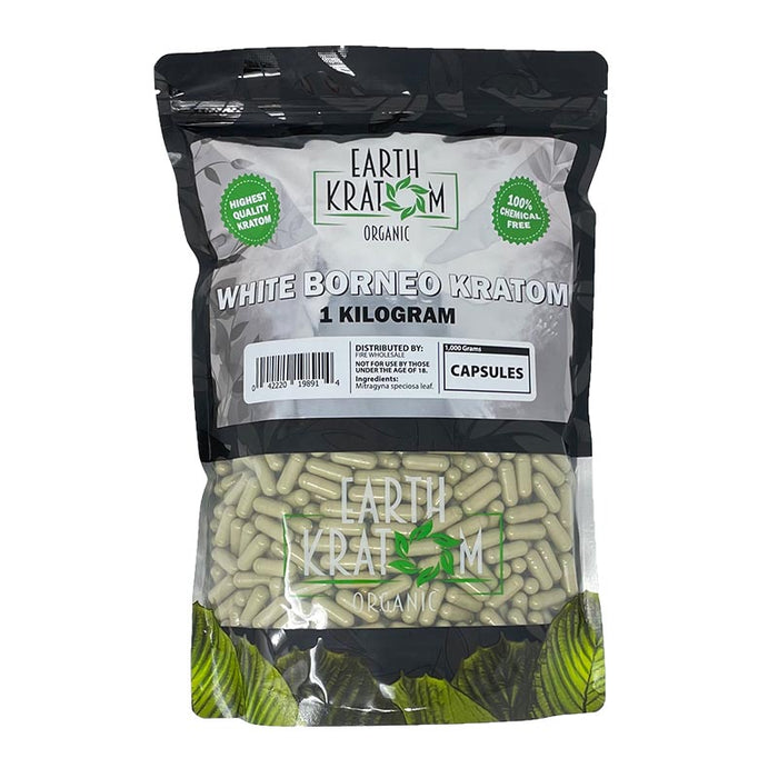 Earth Kratom - 1000 Count Capsule